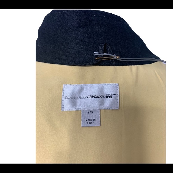 * NEW* Cutter & Buck Windtec Men’s Wind Resistant Breathable Light Golf Jacket - Picture 10 of 15